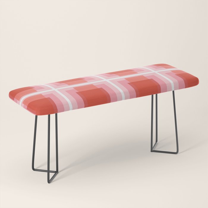 Bright Geometry Bench Gallery Image 1