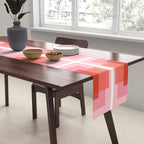 Bright Geometry Table Runner Gallery Image 2