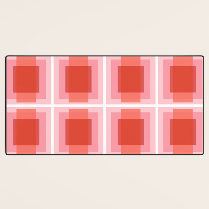 Bright Geometry Desk Mat Gallery Image 3