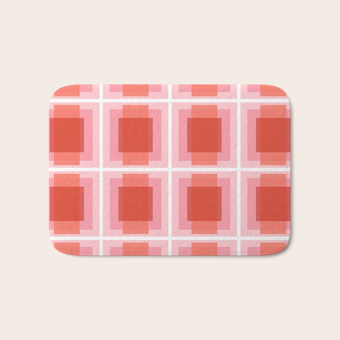 Bright Geometry Bath Mat Gallery Image 1