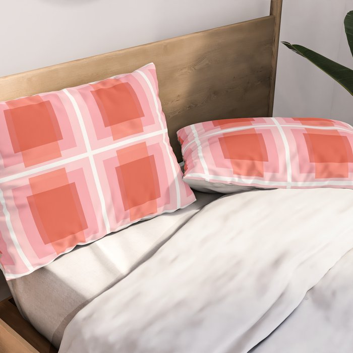Bright Geometry Pillow Sham Gallery Image 2