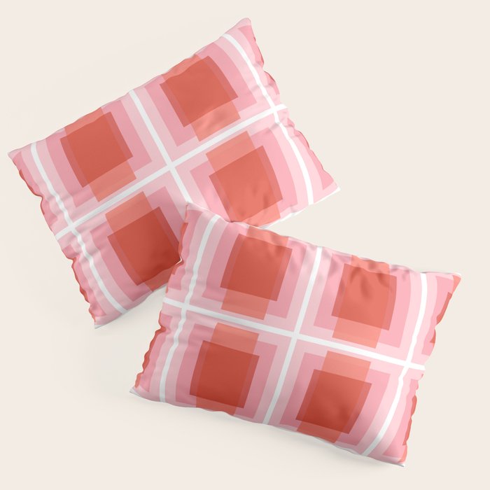 Bright Geometry Pillow Sham Gallery Image 3