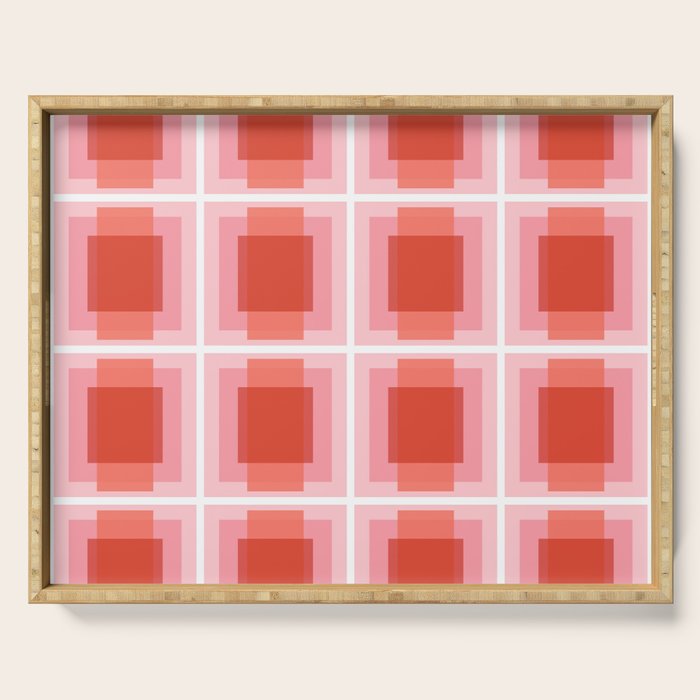 Bright Geometry Serving Tray Gallery Image 1