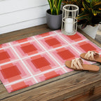 Bright Geometry Outdoor Rug Gallery Image 2