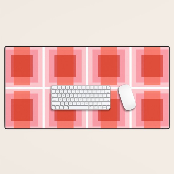 Bright Geometry Desk Mat Gallery Image 1