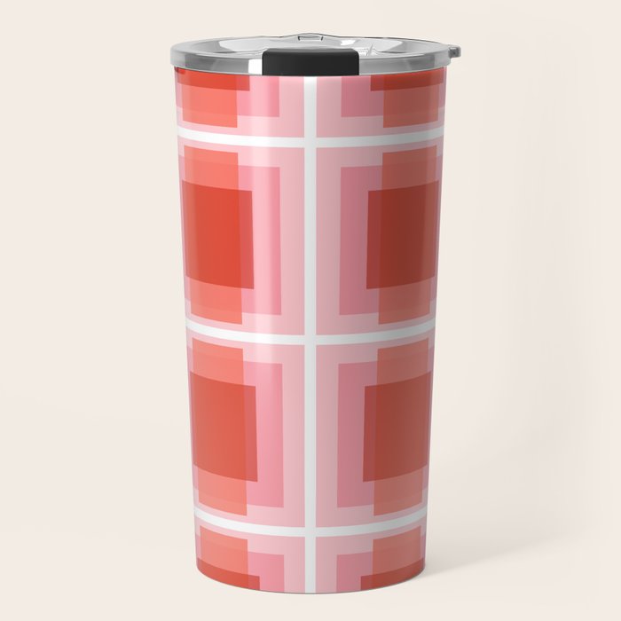 Bright Geometry Travel Mug Gallery Image 1