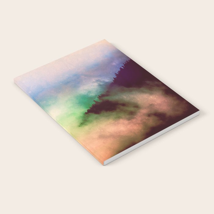 Ethereal Rainbow Clouds - Nature Photography Notebook Gallery Image 1