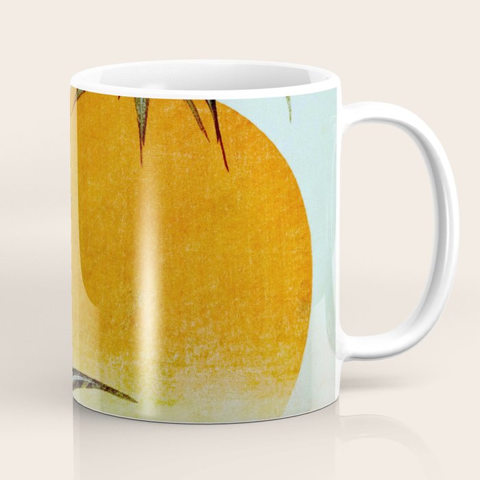 Bamboo and rising sun Date/ 1829 Artist/ Utagawa Kunimaru Japanese, 1793-1829 Vintage Japanese Woodblock Print East Asian Cultural Antique Art  Coffee Mug Gallery Image 1