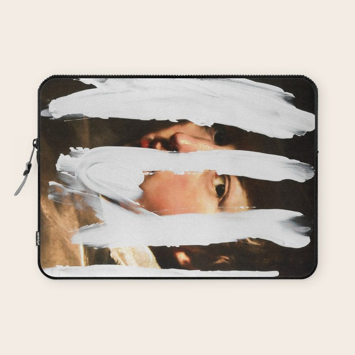 Untitled (Finger Paint 2) Laptop Sleeve Gallery Image 1