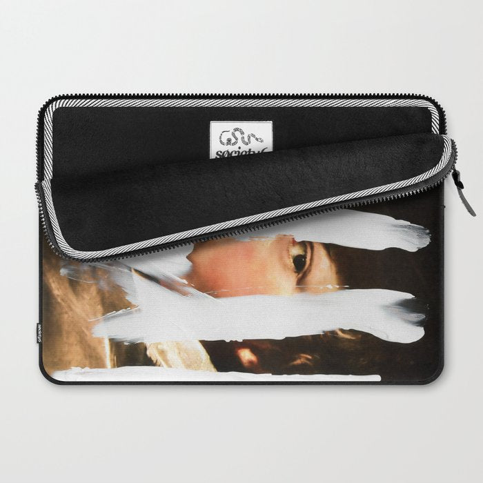 Untitled (Finger Paint 2) Laptop Sleeve Gallery Image 2