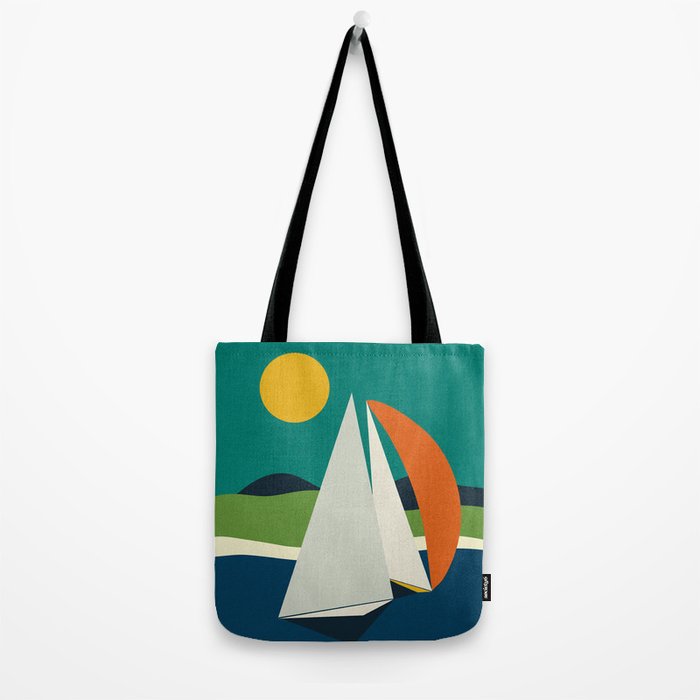 mid century sails Tote Bag Gallery Image 2