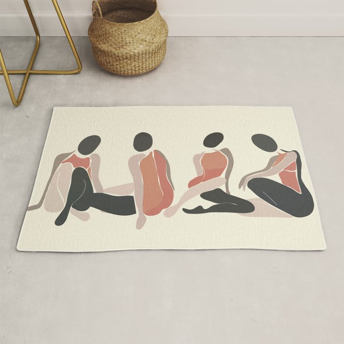 Woman Forms Rug Gallery Image 1