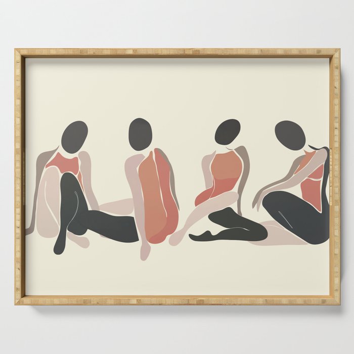 Woman Forms Serving Tray Gallery Image 1