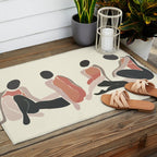 Woman Forms Outdoor Rug Gallery Image 2