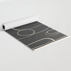 Abstract line art 48 Yoga Mat Gallery Image 2