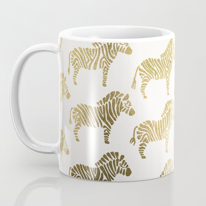 Golden Zebras Coffee Mug Gallery Image 3