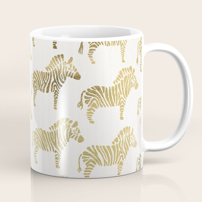 Golden Zebras Coffee Mug Gallery Image 1