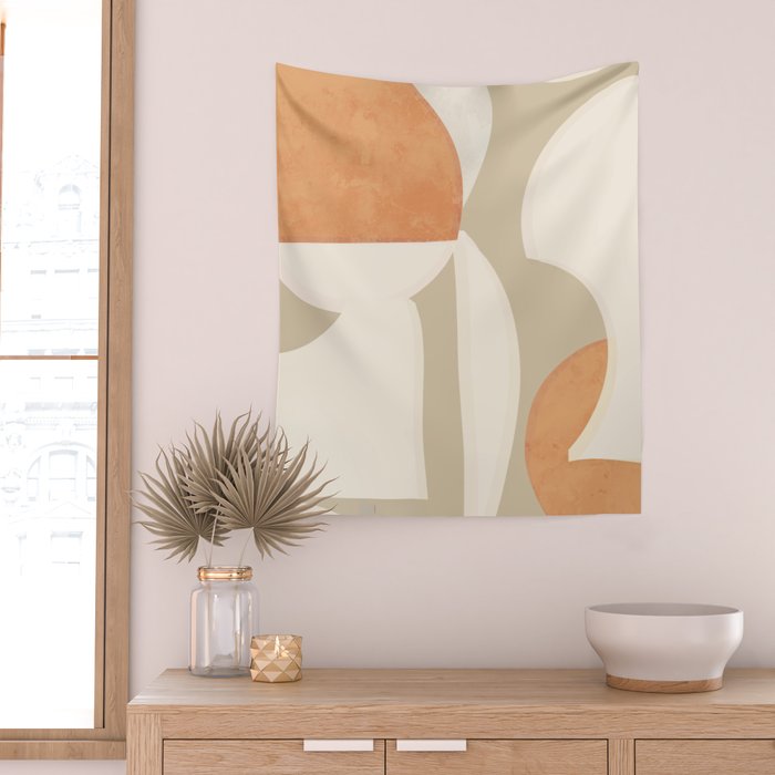Minimal Abstraction 2 Wall Tapestry Gallery Image 2