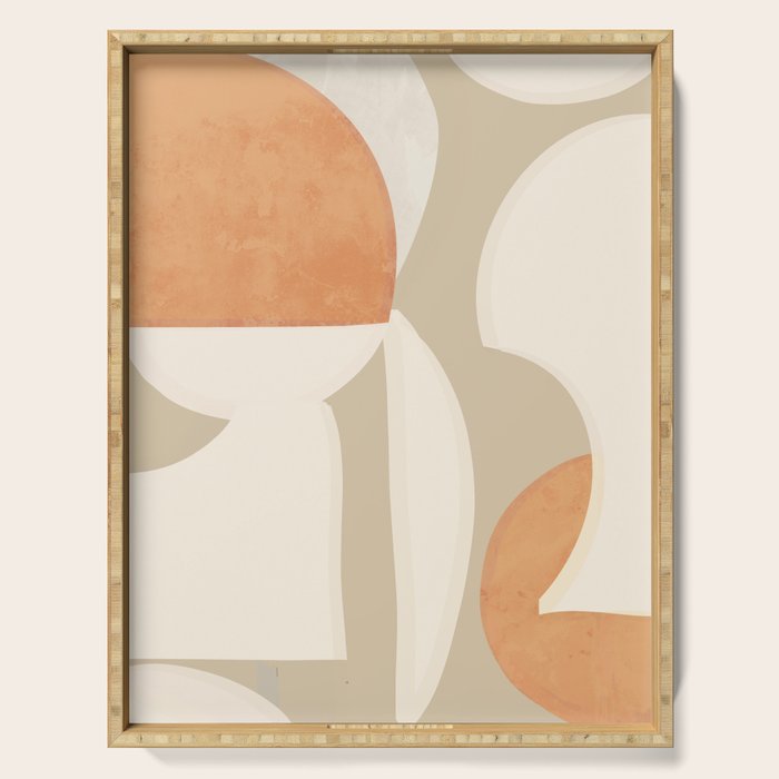 Minimal Abstraction 2 Serving Tray Gallery Image 1