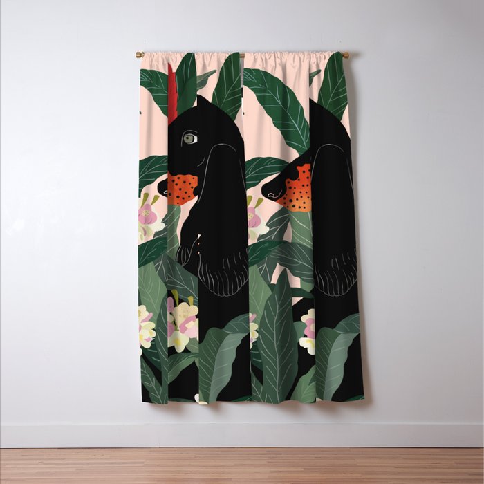 Hidden in the Greenery Window Curtain Gallery Image 3