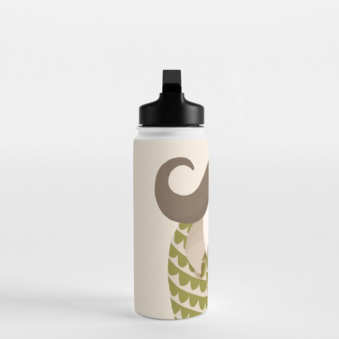 Whimsical Cape Buffalo Water Bottle Gallery Image 3