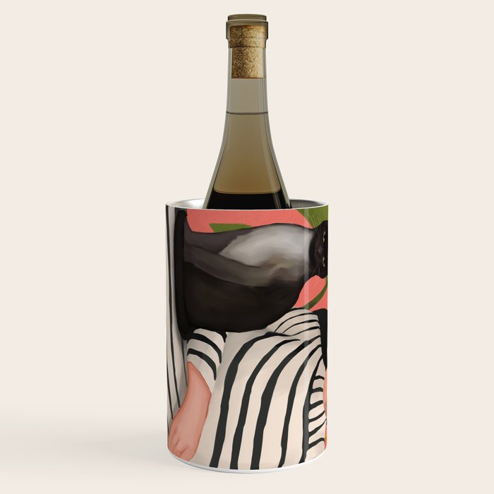 The Cat and the Calm Wine Chiller Gallery Image 1