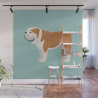 English Bulldog Wall Mural Gallery Image 1