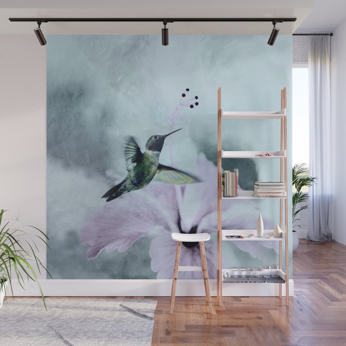 Hummingbird Wall Mural Gallery Image 1