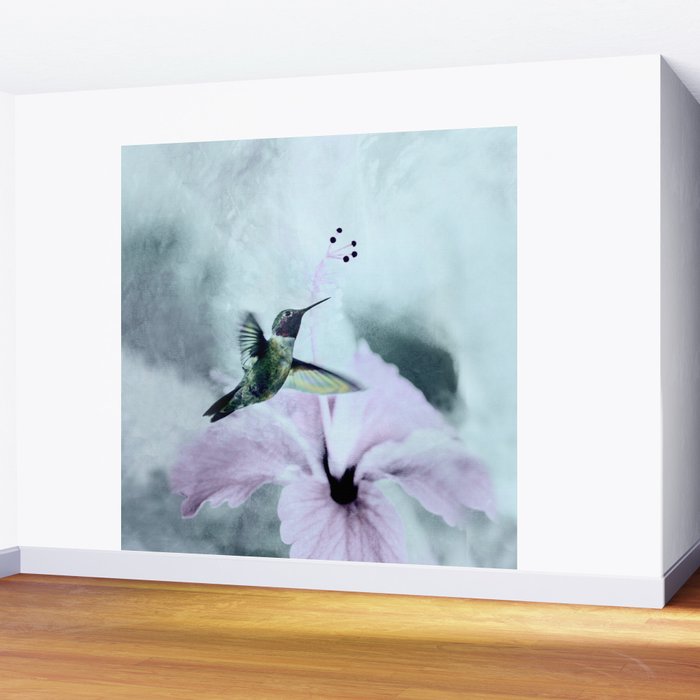 Hummingbird Wall Mural Gallery Image 2