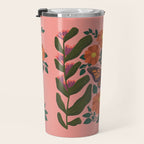Monarch Butterfly and Milkweed  Travel Mug Gallery Image 3