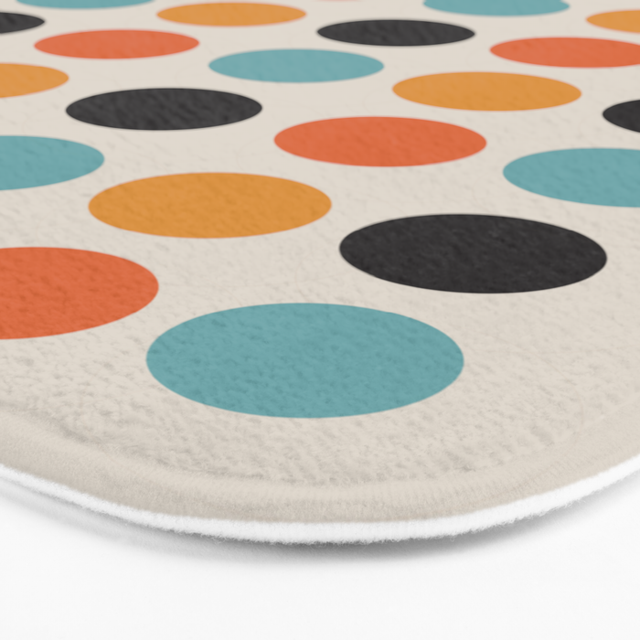 Bauhaus dots Bath Mat Gallery Image 3