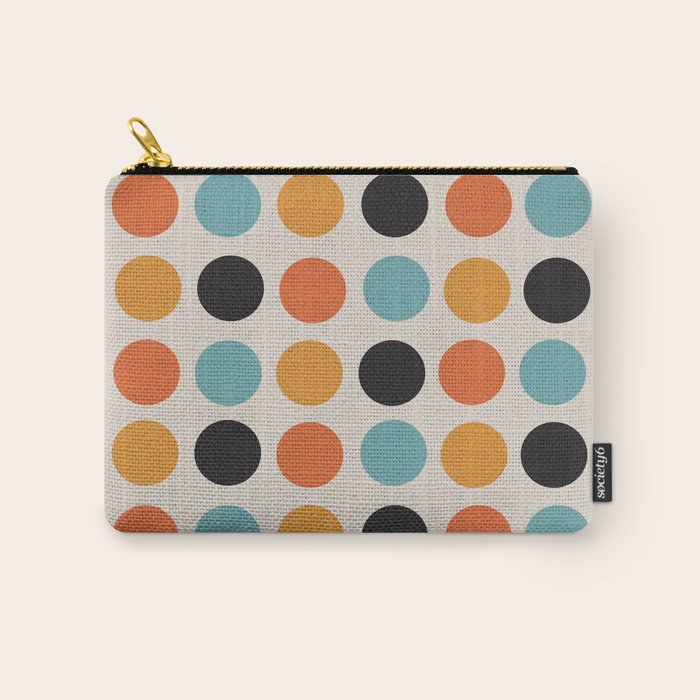 Bauhaus dots Carry All Pouch Gallery Image 1