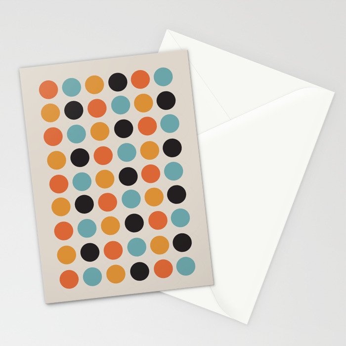 Bauhaus dots Stationery Card Gallery Image 2