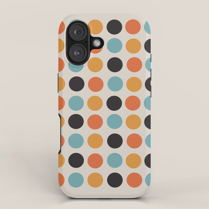 Bauhaus dots iPhone Case Gallery Image 1