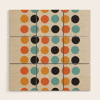 Bauhaus dots Wood Wall Art Gallery Image 1