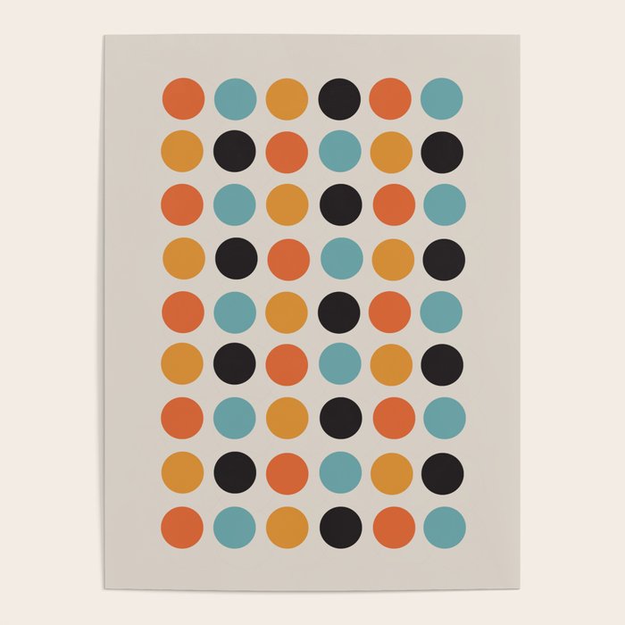 Bauhaus dots Poster Gallery Image 1