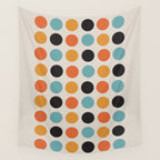 Bauhaus dots Wall Tapestry Gallery Image 4