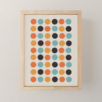 Bauhaus dots Mini Art Print Gallery Image 1