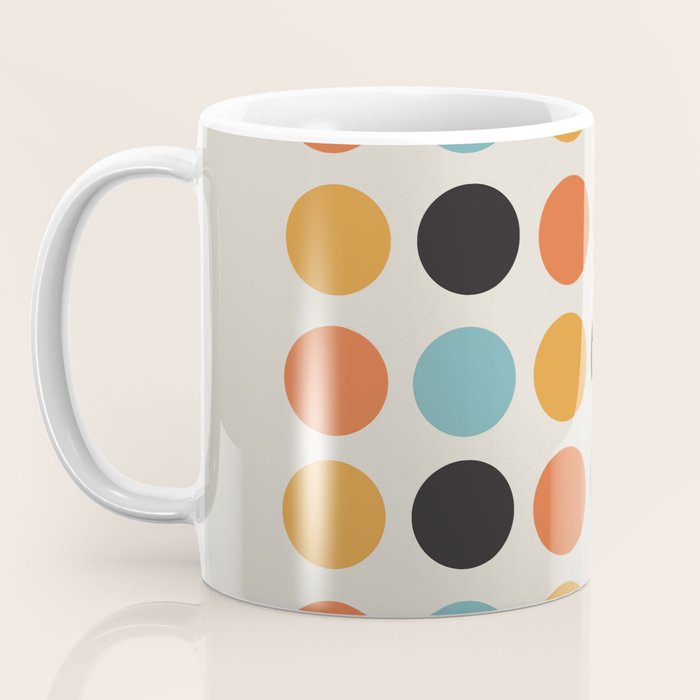 Bauhaus dots Coffee Mug Gallery Image 3