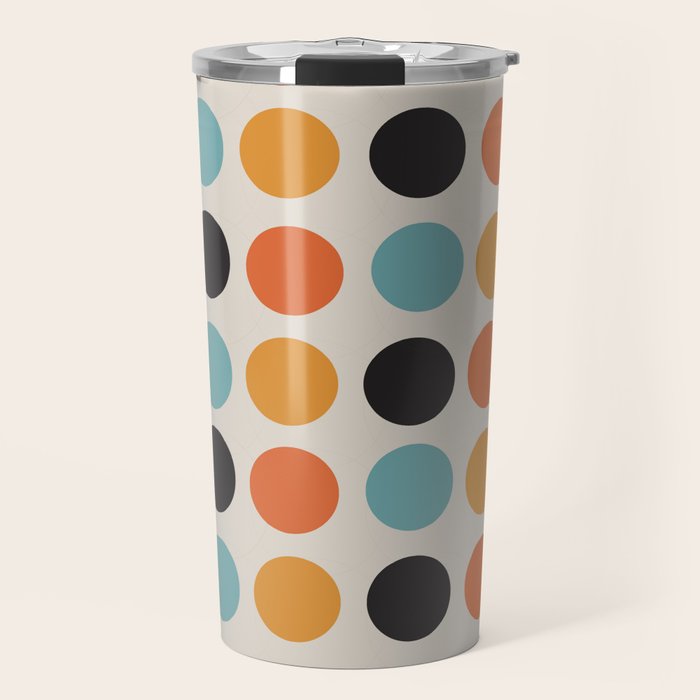 Bauhaus dots Travel Mug Gallery Image 1