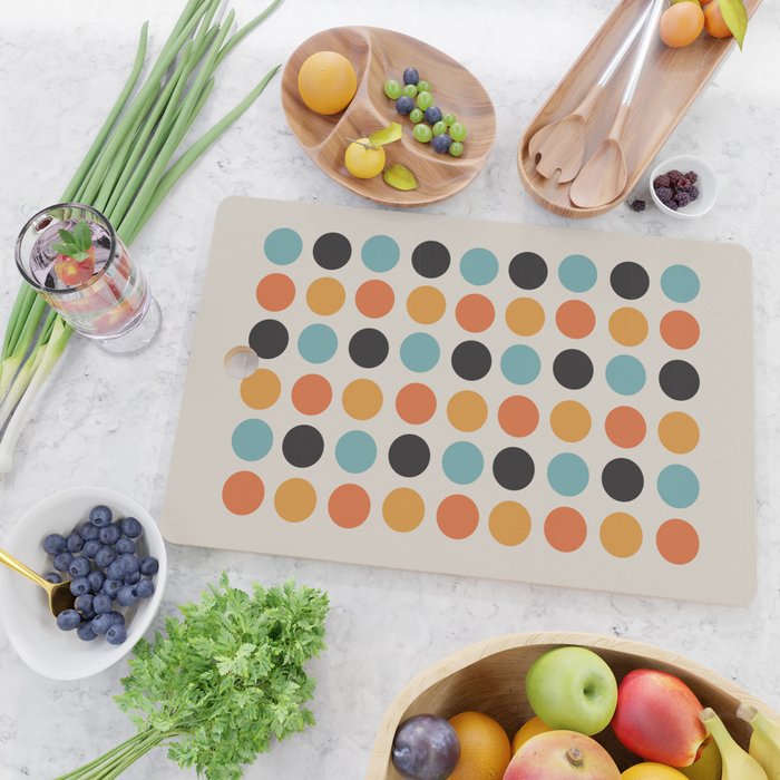 Bauhaus dots Cutting Board Gallery Image 2