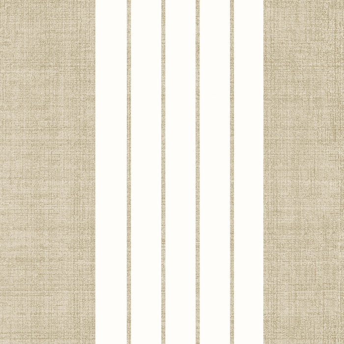Ticking Stripe in Tan Coffee Mug Gallery Image 2