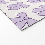 Lavender Bows Coquette Welcome Mat Gallery Image 2