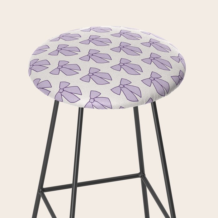 Lavender Bows Coquette Stool Gallery Image 2