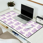 Lavender Bows Coquette Desk Mat Gallery Image 2
