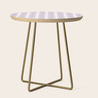 Lavender Bows Coquette Side Table Gallery Image 1