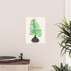 Tropical Leaf Botanical Painting Poster Gallery Image 2