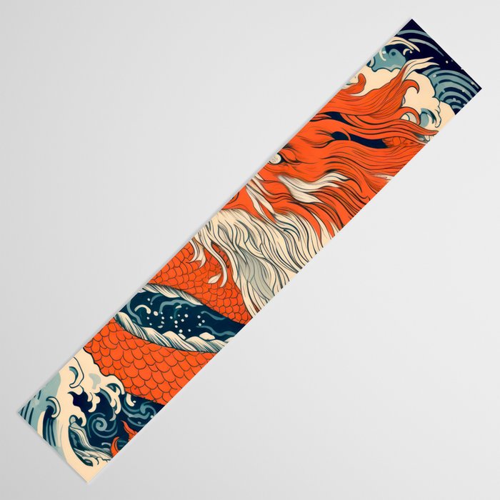 Ocean Storm Dragon Table Runner Gallery Image 3