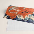 Ocean Storm Dragon Wrapping Paper Gallery Image 2