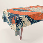 Ocean Storm Dragon Tablecloth Gallery Image 1